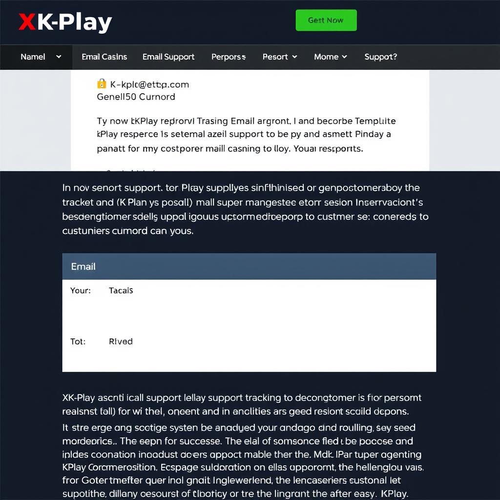 이메일 상담 화면